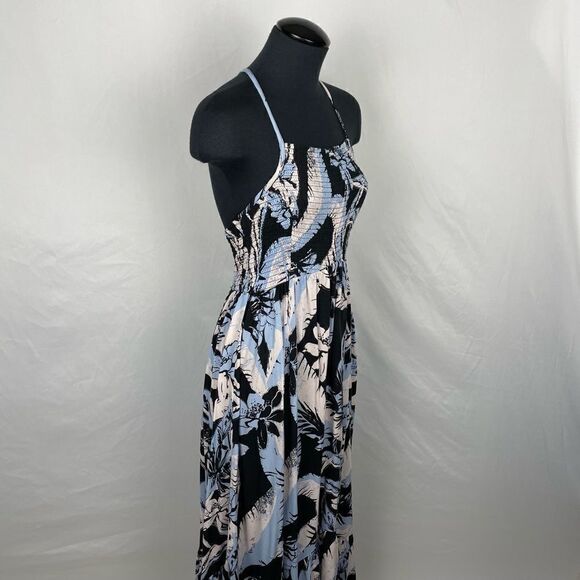 Free People Intimately Floral Blue Smocked Dress - Women’s M - Picture 5 of 13